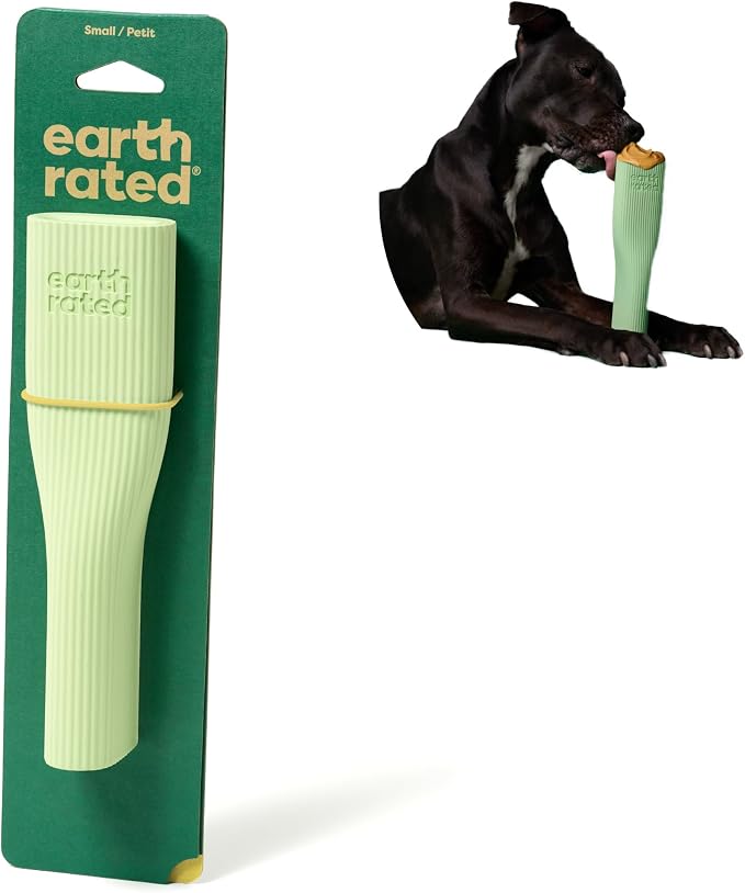 Earth Rated natural rubber ridged chew stick