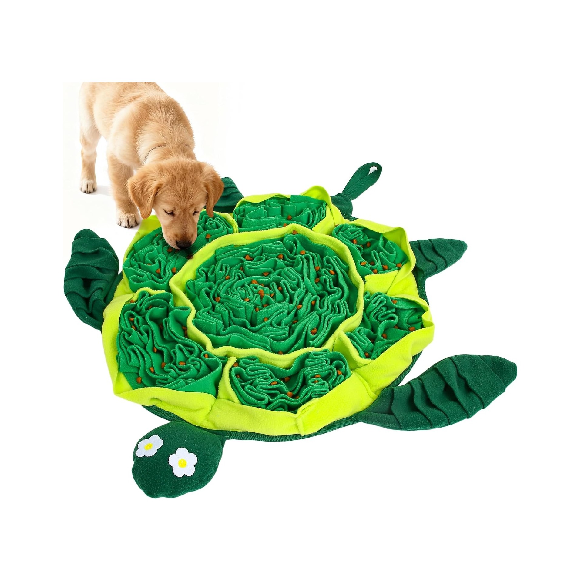 Snuffle mat for sniffing out hidden treats