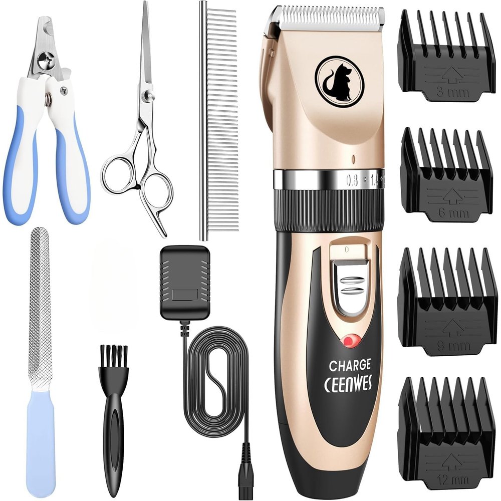 Cordless Grooming Clipper Kit for At-Home Trims