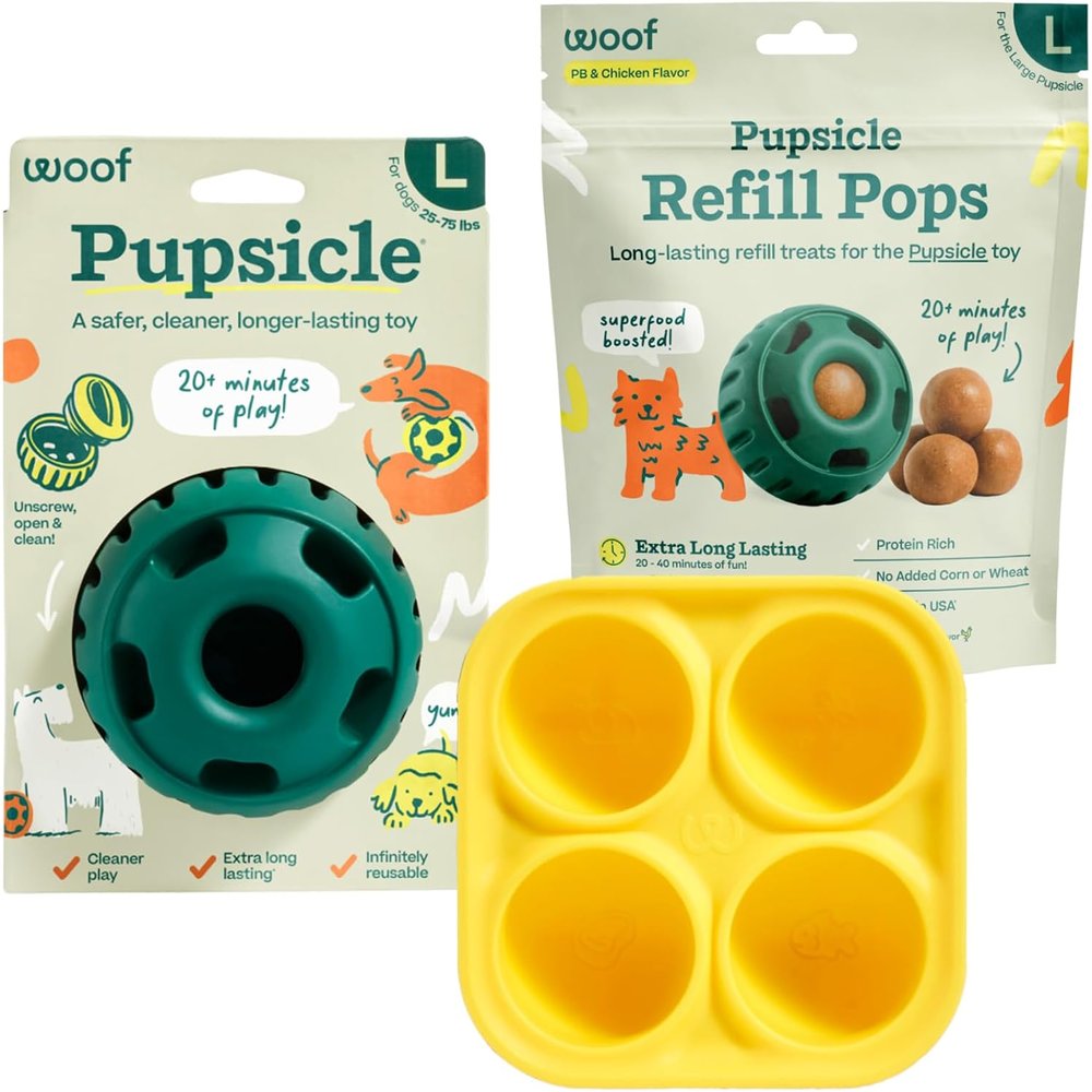 Fillable Treat Toy Kit for Long-Lasting Enrichment