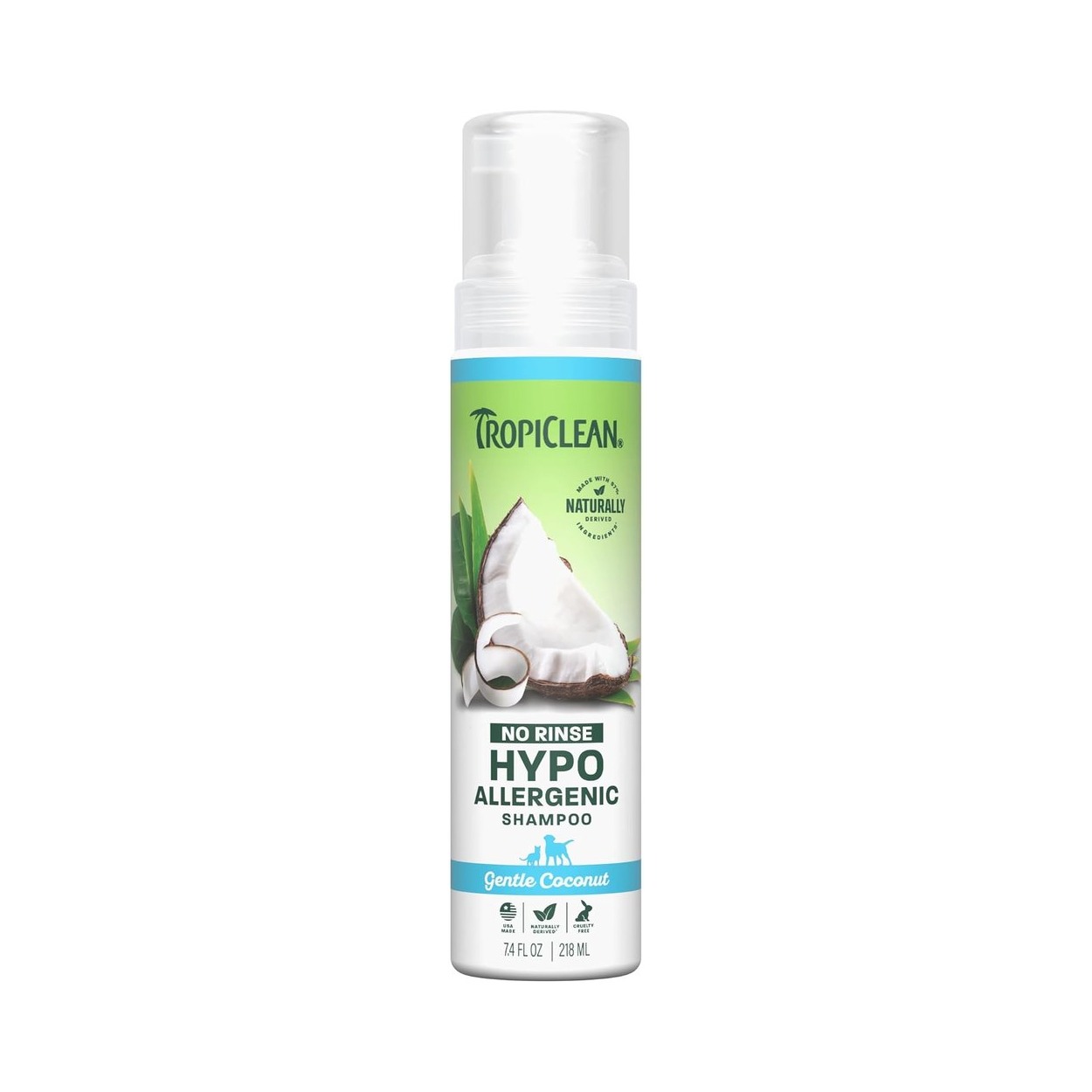 No-Rinse Waterless Shampoo for Between Baths