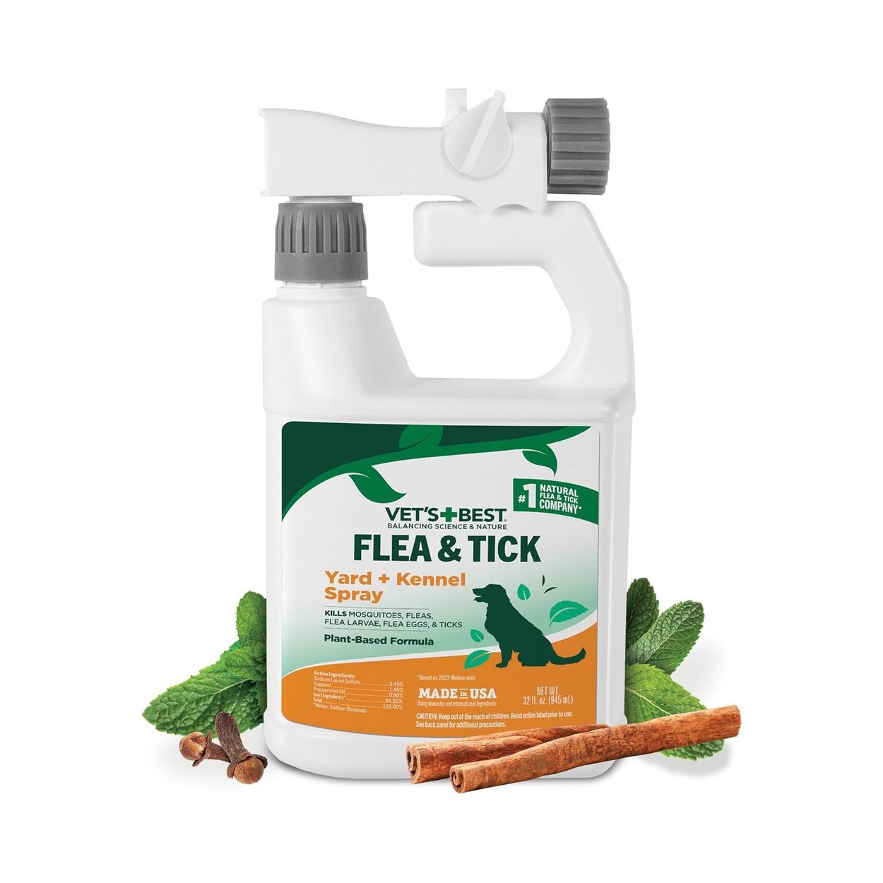 Plant-Based Yard Spray for Flea and Tick Prevention