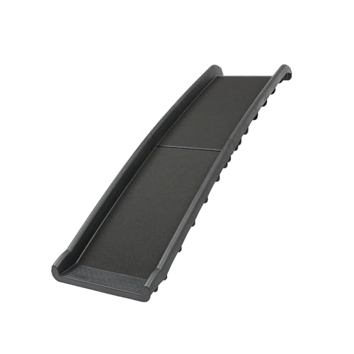 PetSafe Happy Ride folding dog ramp extended with raised side rails
