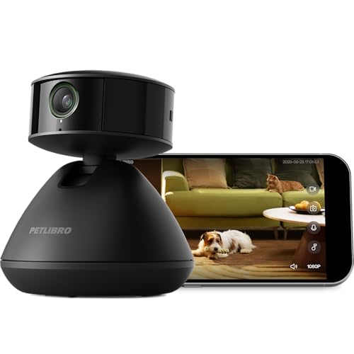 PETLIBRO 360 degree auto tracking indoor pet camera