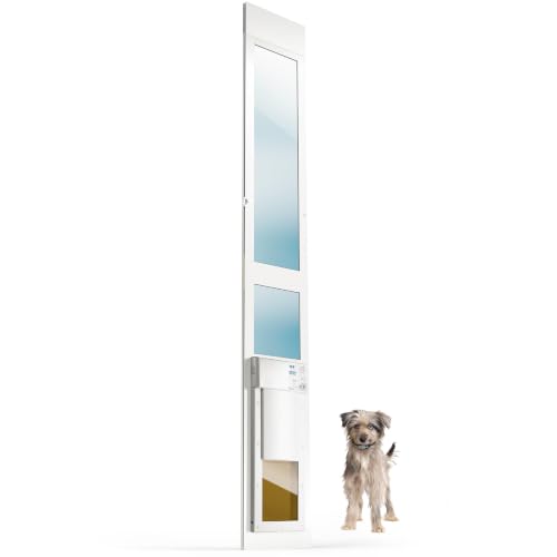 Power Pet smart automatic electronic pet door patio panel insert