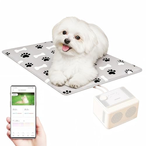 RandJ smart pet cooling and heating mat with phone control